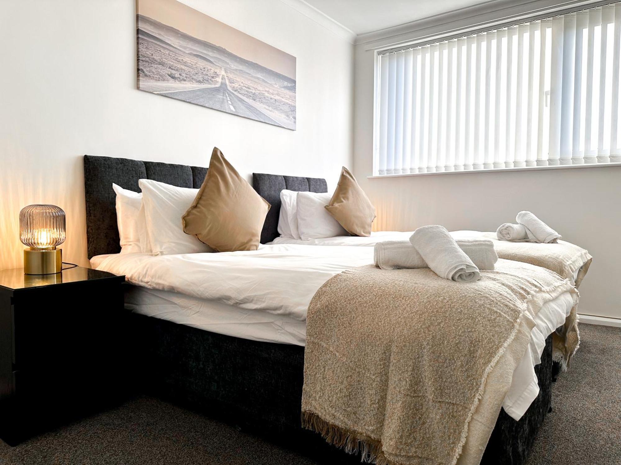 Contemporary And Cosy Birmingham Apartment- Free Parking & Wi-Fi Экстерьер фото