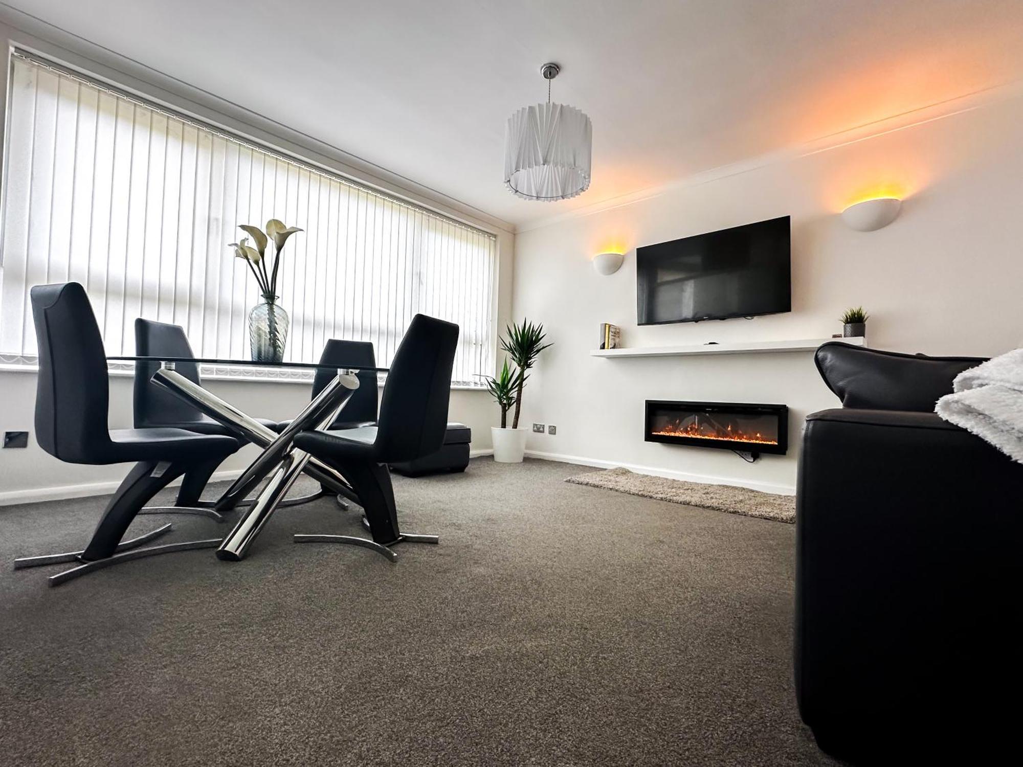 Contemporary And Cosy Birmingham Apartment- Free Parking & Wi-Fi Экстерьер фото